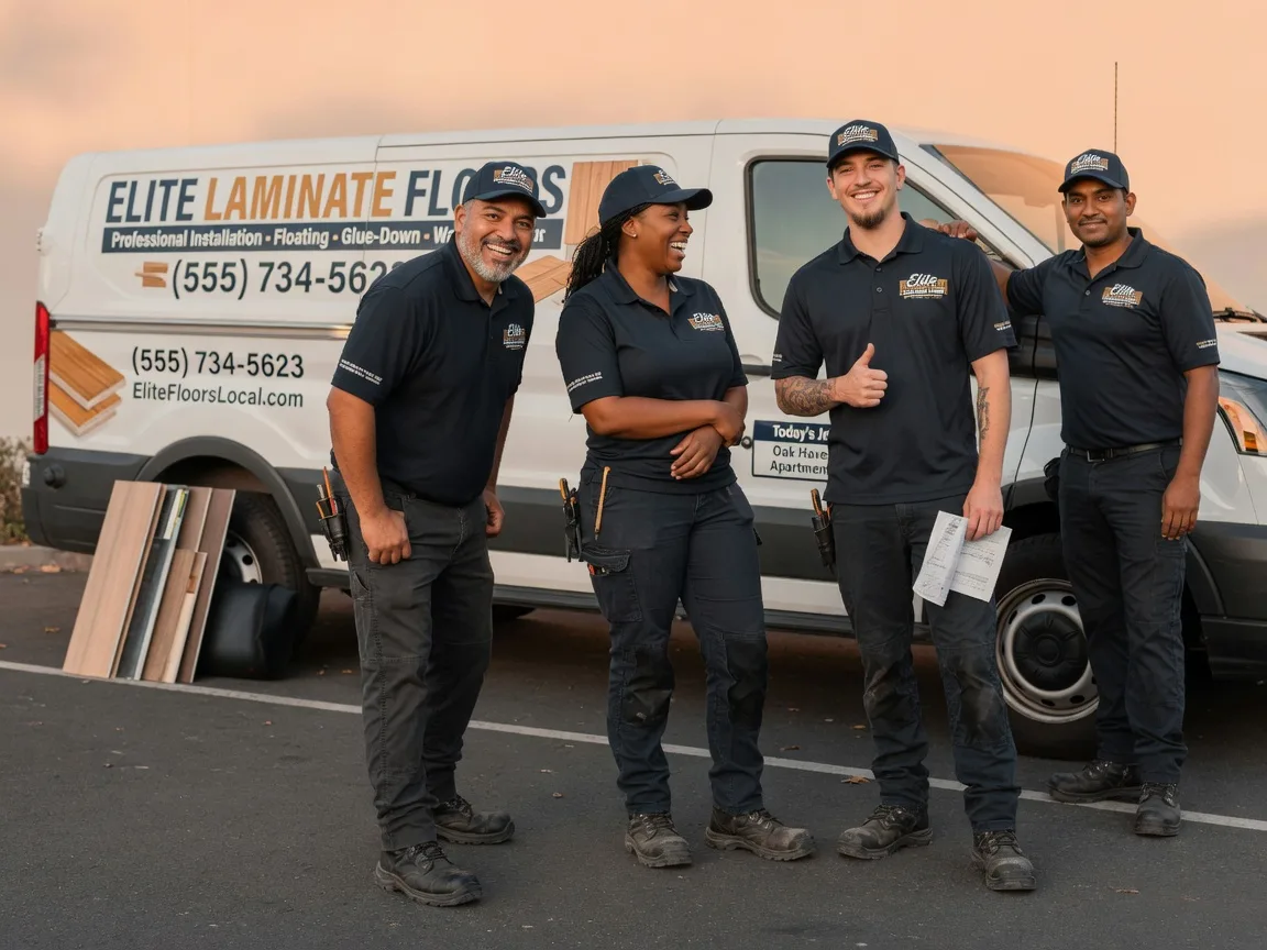 Laminate flooring installation company in Victor, ID